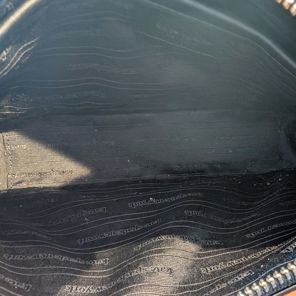 Kate Spade Pebbled Leather Black, Pink & Red Floral Shoulder Bag Poppy Flowers - Picture 6 of 10